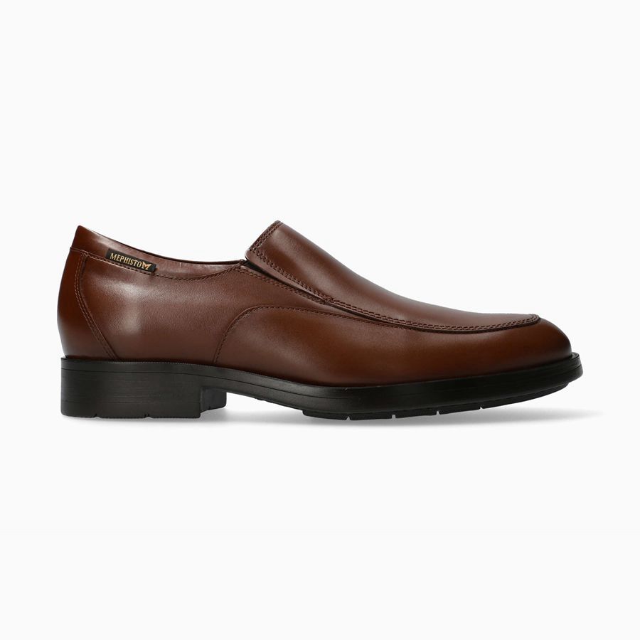 Mephisto SALVATORE Læder Sko 6932401-TU - Loafers Herre Brune